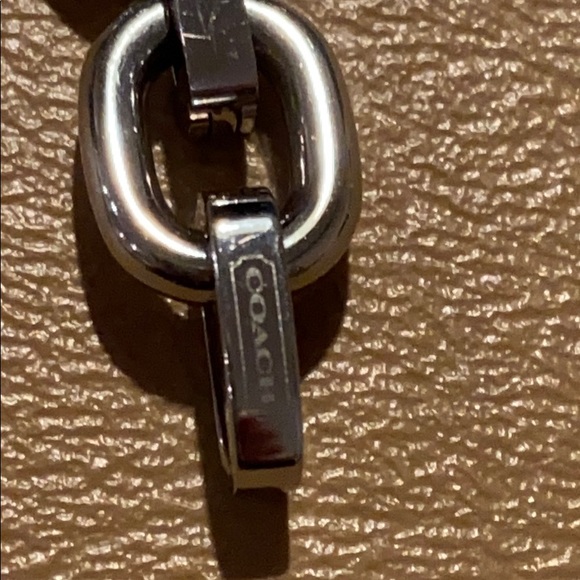 Coach Stainless Steel Link Watch with Crystals - Picture 6 of 6